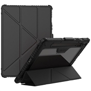 Étui à Rabat Samsung Galaxy Tab S10 FE Smart Nillkin Bumper - Noir