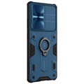 Coque Hybride Samsung Galaxy S21 Ultra 5G Nillkin CamShield Armor - Bleu