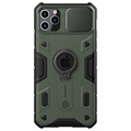 Coque Hybride iPhone 11 Pro Nillkin CamShield Armor - Vert Foncé