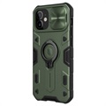 Coque Hybride iPhone 12 Mini Nillkin CamShield Armor - Vert
