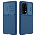Coque Hybride Huawei P50 Pro Nillkin CamShield Pro - Bleue