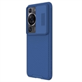 Coque Hybride Huawei P60/P60 Pro Nillkin CamShield Pro - Bleue
