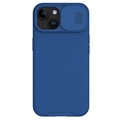 Coque Hybride iPhone 15 Plus Nillkin CamShield Pro - Bleu