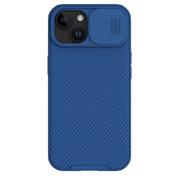 Coque Hybride iPhone 15 Plus Nillkin CamShield Pro - Bleu