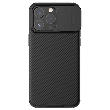 Coque Hybride iPhone 15 Pro Nillkin CamShield Pro - Noire