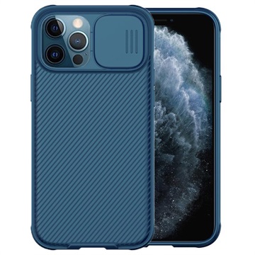 Coque Hybride iPhone 12 Pro Max Nillkin CamShiled Pro - Bleu