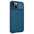 Coque Hybride iPhone 13 Mini Nillkin CamShield Pro - Bleue