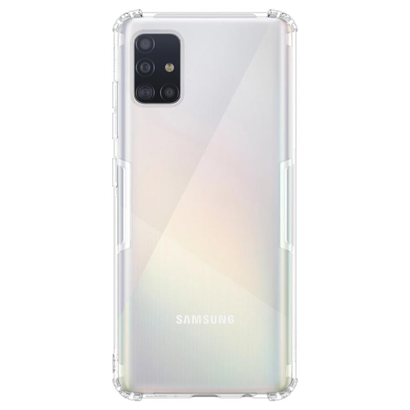 Adaptateur De Charge Sans Fil Usb-c Samsung Galaxy A51 Coque Samsung Galaxy A51 en TPU Antichoc Nillkin Nature - Transparent