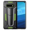 Coque Hybride Samsung Galaxy S10 Nillkin Defender II - Vert
