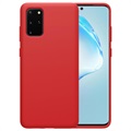 Coque Samsung Galaxy S20+ en Silicone Liquide Nillkin Flex Pure - Rouge