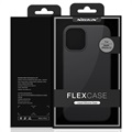 Coque iPhone 12 mini en Silicone Liquide Nillkin Flex Pure - Noire