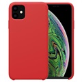 Coque iPhone 11 en Silicone Liquide Nillkin Flex Pure - Rouge