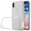 Coque TPU Nillkin Nature 0.6mm pour iPhone X / iPhone XS - Transparente