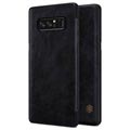 Etui à Rabat Nillkin Qin pour Samsung Galaxy Note8 - Noir