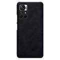 Étui à Rabat Xiaomi Redmi Note 11T 5G/Poco M4 Pro 5G Nillkin Qin - Noir