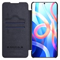 Étui à Rabat Xiaomi Redmi Note 11T 5G/Poco M4 Pro 5G Nillkin Qin - Noir
