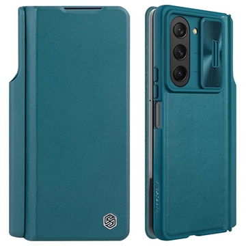 Étui à Rabat Samsung Galaxy Z Fold5 Nillkin Qin Pro - Vert