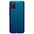 Coque Hybride Samsung Galaxy M02s, Galaxy A02s Nillkin Super Frosted Shield - Bleue