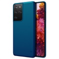 Coque Samsung Galaxy S21 Ultra 5G Nillkin Super Frosted Shield - Bleu