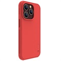 Coque iPhone 14 Pro Nillkin Super Frosted Shield Pro - Rouge