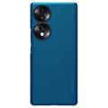 Coque Honor 70 Nillkin Super Frosted Shield - Bleu