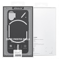 Coque Nothing Phone (1) Nillkin Super Frosted Shield - Noire