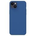 Coque Hybride iPhone 15 Plus Nillkin Super Frosted Shield Pro - Bleu