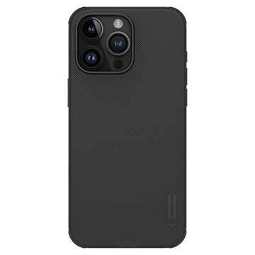 Coque Hybride iPhone 15 Pro Max Nillkin Super Frosted Shield Pro - Noire