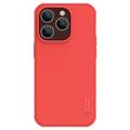 Coque iPhone 14 Pro Nillkin Super Frosted Shield Pro - Rouge