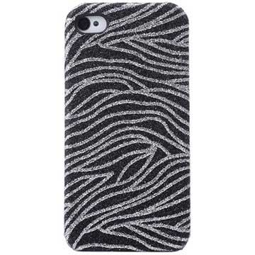 Coque Paillettes Njord pour iPhone 4 / 4S - Argenté