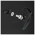 Noise Canceling In-Ear Mono Bluetooth Headset F910 - Black