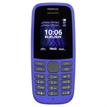 Nokia 105 (2019) Dual SIM - Bleu