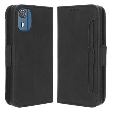 Étui Portefeuille Nokia C02 - Série Cardholder - Noir
