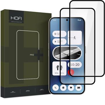 Protecteur d’Écran - 9H - Nothing Phone (2a) en Verre Trempé - Hofi Premium Pro+ - 2 Pièces - Bord Noir
