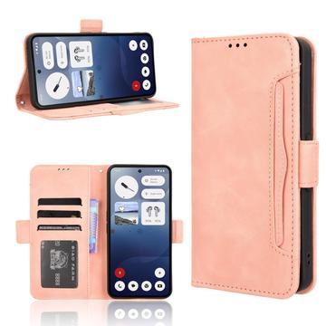 Étui portefeuille Nothing Phone (3a) Porte-Cartes - Rose
