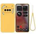 Coque Nothing Phone (3a) en silicone liquide avec dragonne