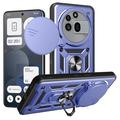 Coque Hybride Nothing Phone (3a) Pro à Anneau Rotatif avec Protection pour Appareil Photo