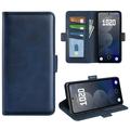 Etui portefeuille Nothing Phone (3a) Pro avec fermeture magnétique - Texture Veau
