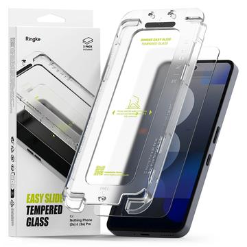 Protection d\'écran Nothing Phone (3a)/(3a) Pro en verre trempé Ringke Easy Slide - 2 Pcs.