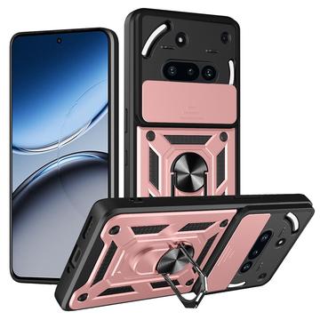Coque Hybride Nothing Phone (3a) à Anneau Rotatif avec Protection pour Appareil Photo