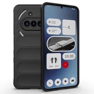 Coque Nothing Phone (3a) en TPU - Rugged - Noire