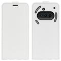 Étui à Rabat Vertical Nothing Phone (3a) avec Porte-Cartes
