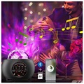 Veilleuse Ocean Wave avec Haut-Parleur Bluetooth - Noir