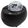 Veilleuse Ocean Wave avec Haut-Parleur Bluetooth - Noir