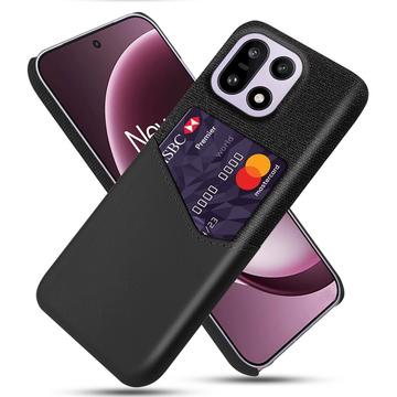 Coque OnePlus 15 avec Porte-Cartes KSQ - Noire