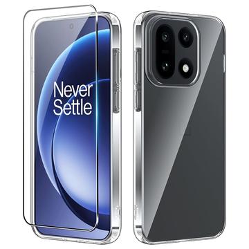 Coque OnePlus 15 en TPU avec Protecteur d’Écran - 9H - Saii 2-en-1