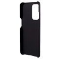 Coque OnePlus 9 en Plastique Caoutchouté - Noire