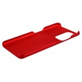Coque OnePlus 9 en Plastique Caoutchouté - Rouge