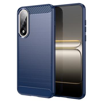 Coque OnePlus Ace 5 Ultra/Nord 5 en TPU Brossé - Fibre de Carbone