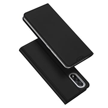 Étui à Rabat OnePlus Ace 5 Ultra/Nord 5 Dux Ducis Skin Pro - Noir